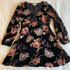 Floral Long Sleeve Dress